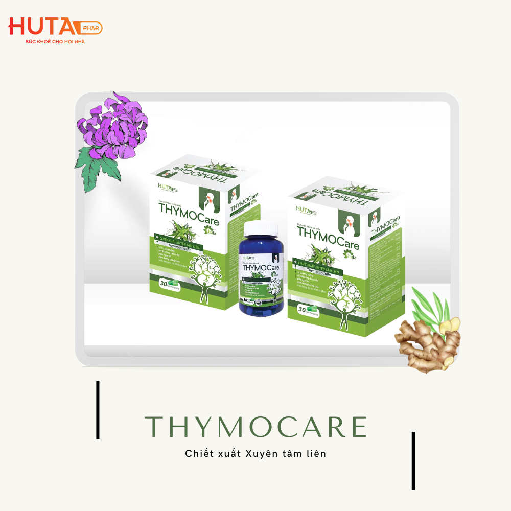 THYMOCare giúp giảm nguy cơ viêm đường hô hấp trên do sức đề kháng kém