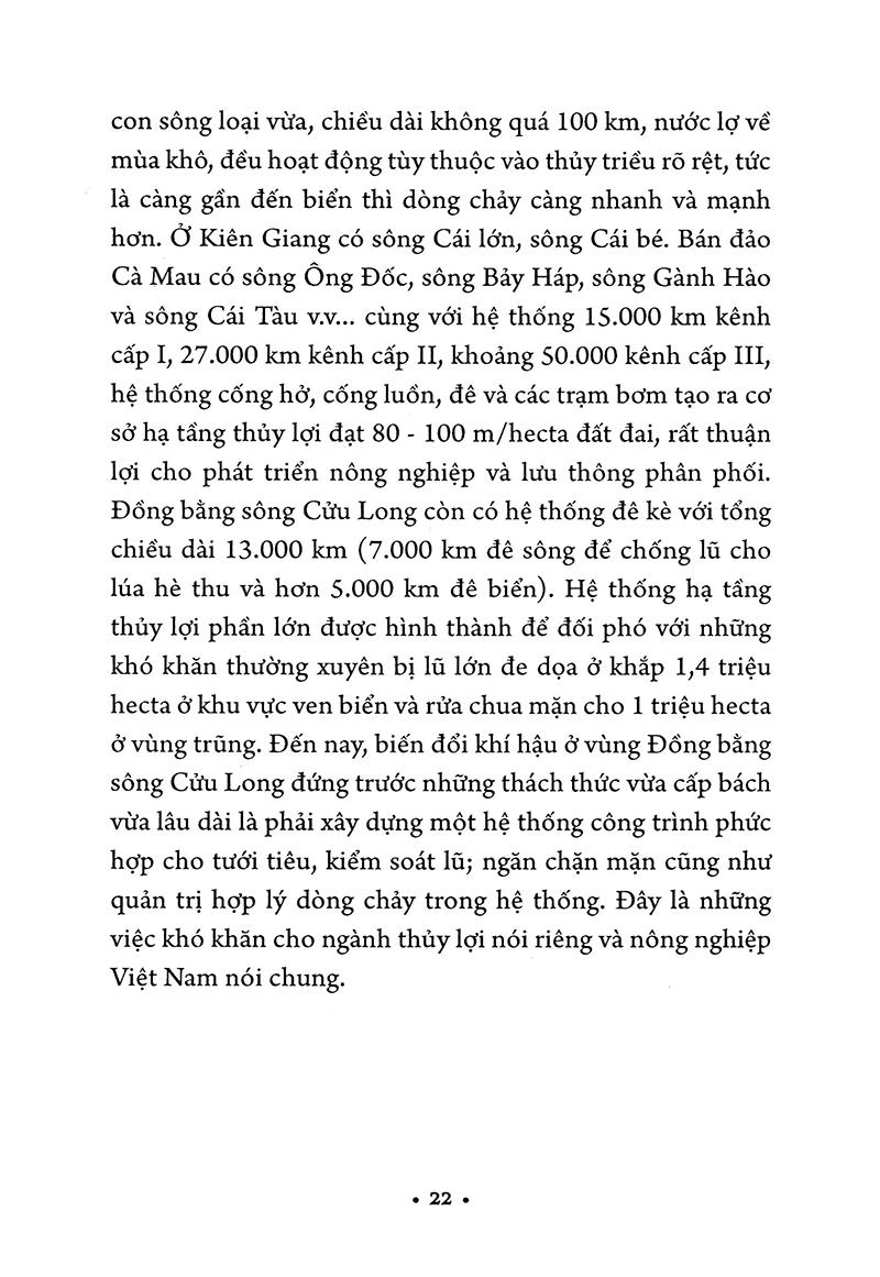 Sách Sông Mê Kông Hay Sông Cửu Long Với Biến Đổi Khí Hậu Toàn Cầu