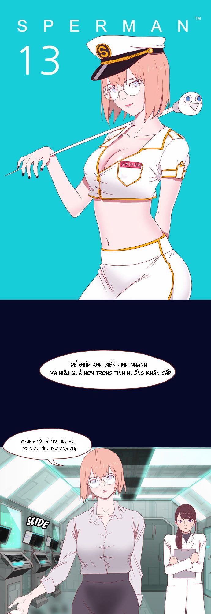 siêu nhân tinh trùng chapter 13 2