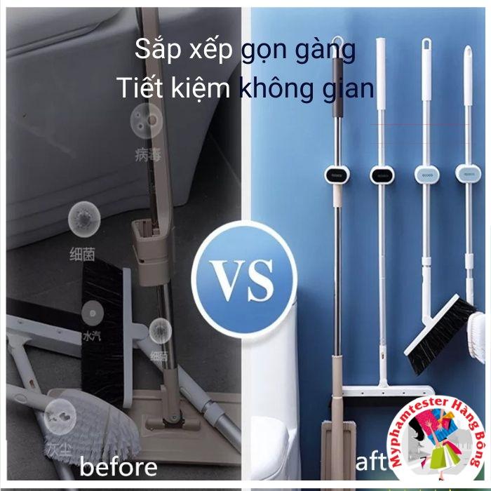 Móc treo chổi dán cường lực các loại