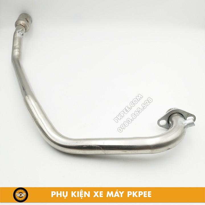 Cổ Pô Lon Tăng Inox Gắn Raider Xăng Cơ, Raider 150 Fi, Satria 150 Fi