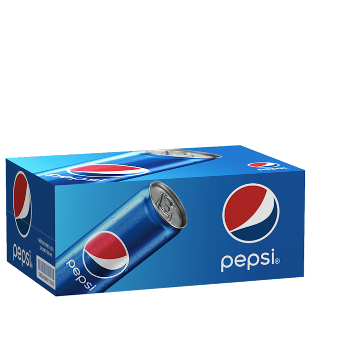 Thùng 24 Lon Nước Ngọt Có Gaz Pepsi lon xanh