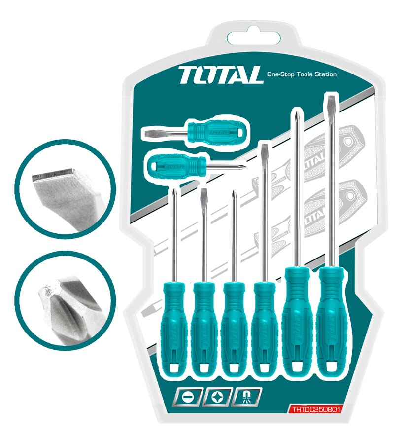 BỘ 8 TUA VÍT DẸP VÀ BAKE TOTAL THTDC250801 - HÀNG CHÍNH HÃNG