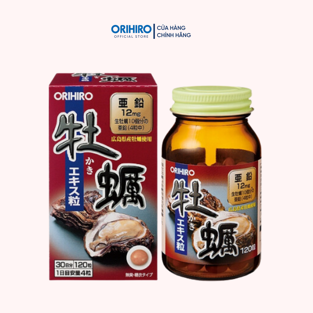 Viên uống tinh chất hàu tươi Orihiro 120 viên