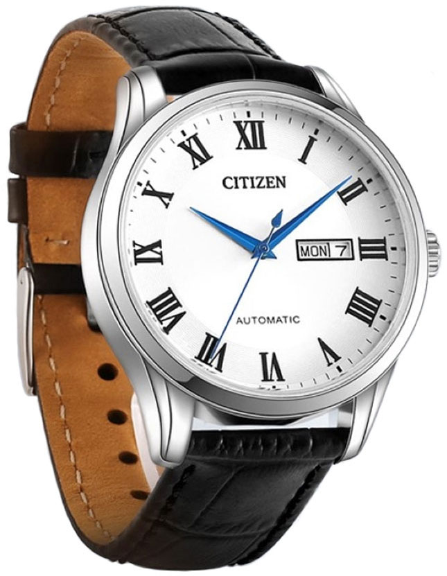 Đồng Hồ Nam Citizen Dây Da NH8360-12A - Mặt Trắng