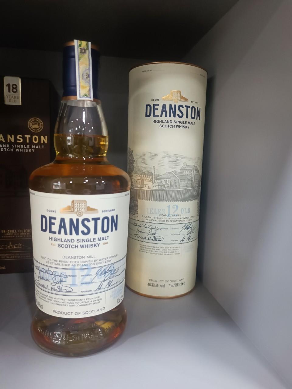 Deaston 12 Single Malt Scotch Whisky