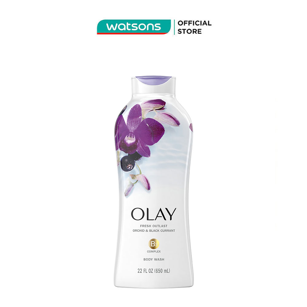 Sữa Tắm Olay Soothing Orchid &amp; blackcurrant 650ml