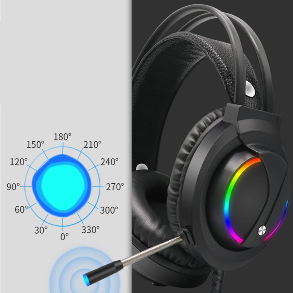 Headset Headphone w/ Microphone for PC Laptop 3.5mm