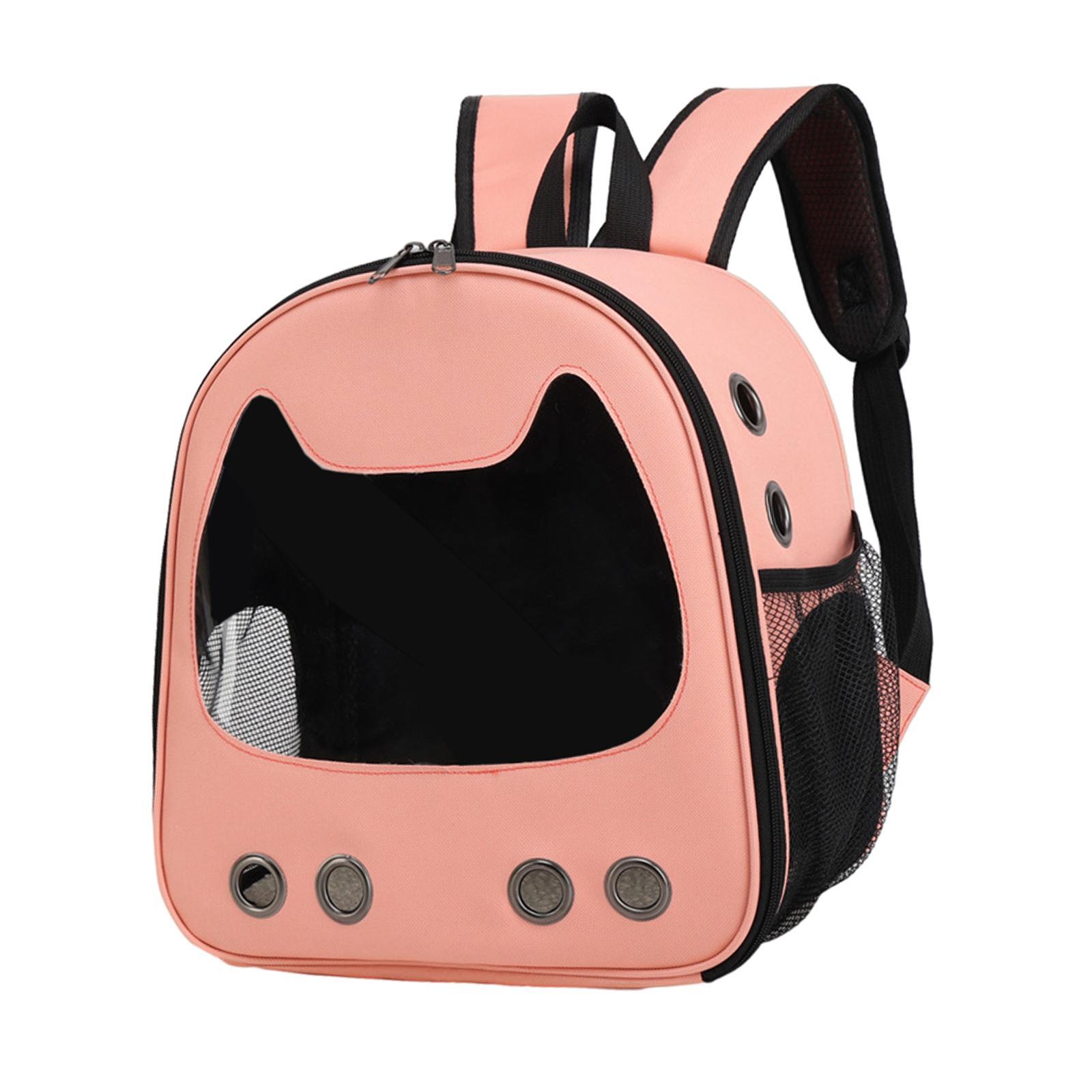 Pet Carrier Backpack Dog Backpack Folding Oxford Cloth Kitty Breathable Portable Durable Pet Carrying Bag for Walking Hiking Fishing Outdoor