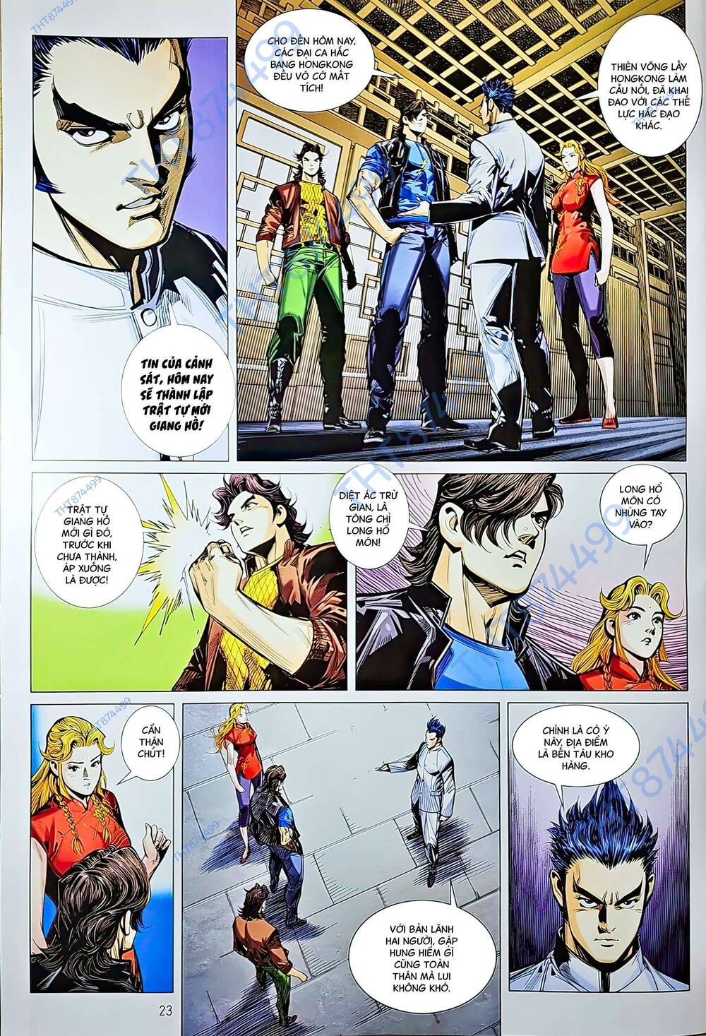 tân tác long hổ môn chapter 1217 23