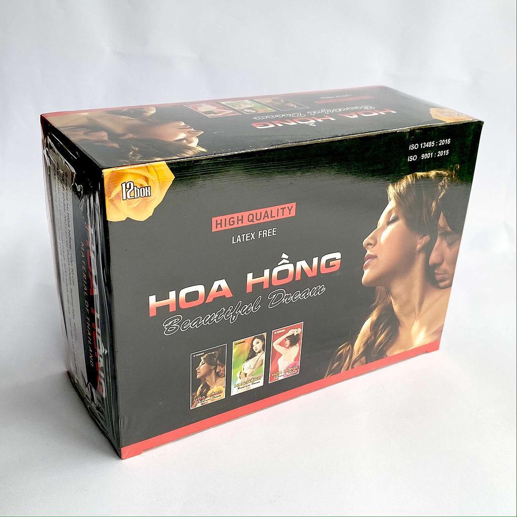 Bao cao su Hoa Hồng Hộp 10 cái