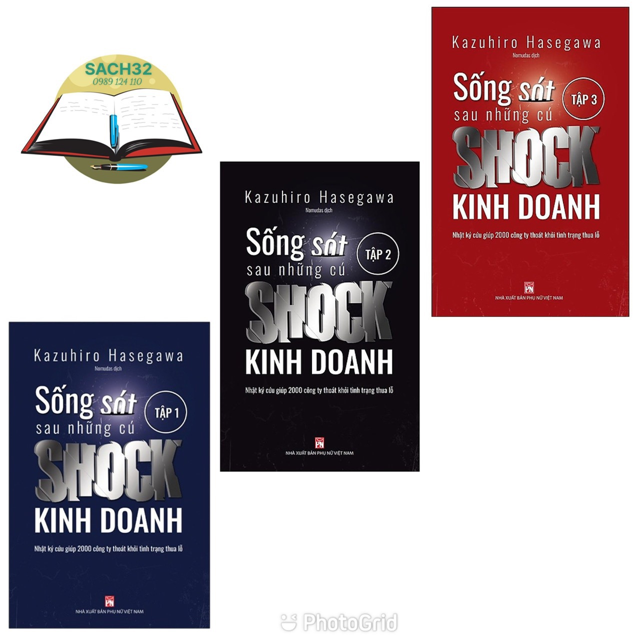 Combo 3 cuốn Sách - Sống Sót Sau Những Cú Shock Kinh Doanh - Tập 1 + Tập 2 + Tập 3