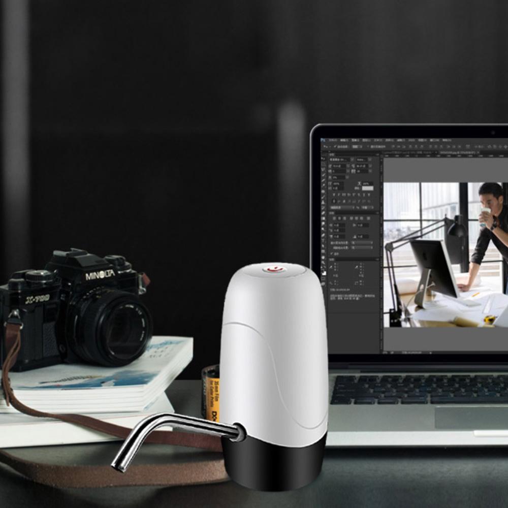 Máy bơm bình nước bằng điện bàng Thép không gỉ 304 cáp sạc đi kèm