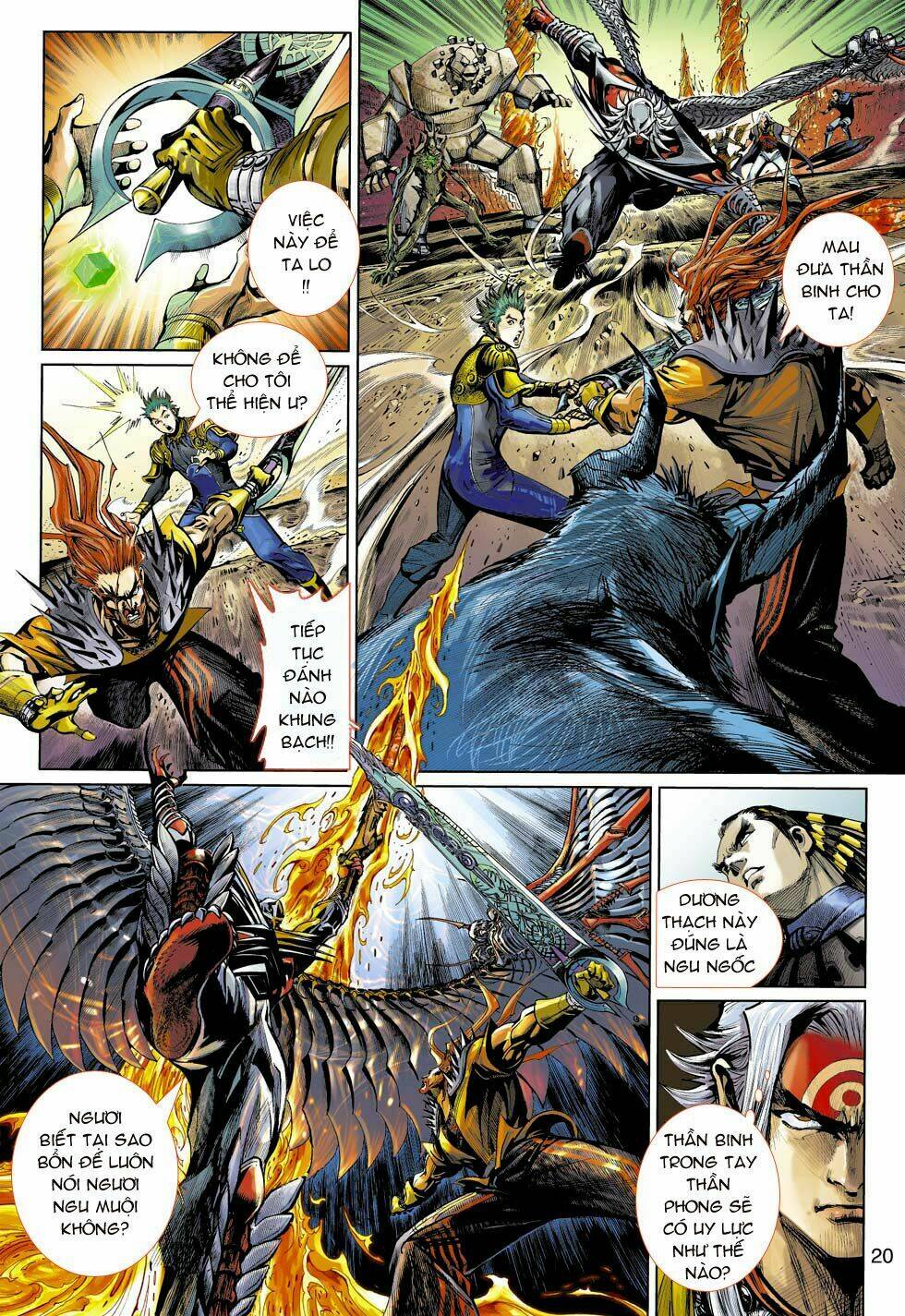 thần binh 4 chapter 9 19