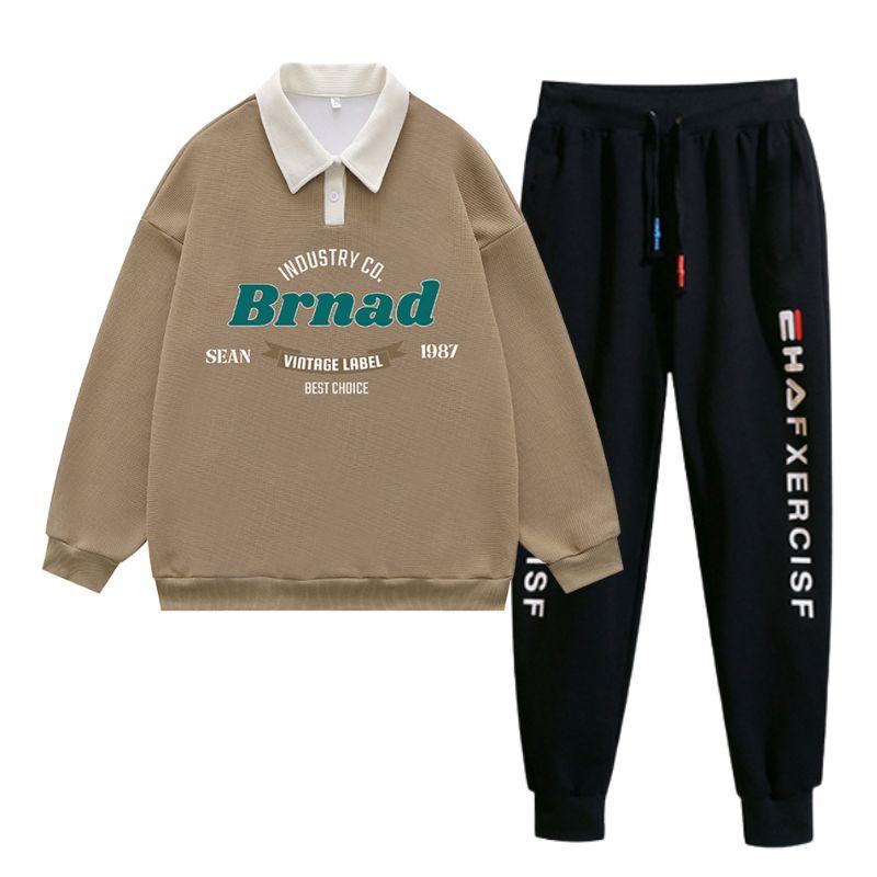 Bộ Nỉ Nam Thu Đông Áo Sweater Polo Phối Quần Dài Jogger Thời Trang Zenkonu TOP NAM 245 + QUAN NAM 1000069