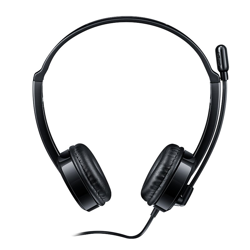 Tai nghe chụp tai có dây RAPOO H120, jack cắm USB - Hàng chính hãng