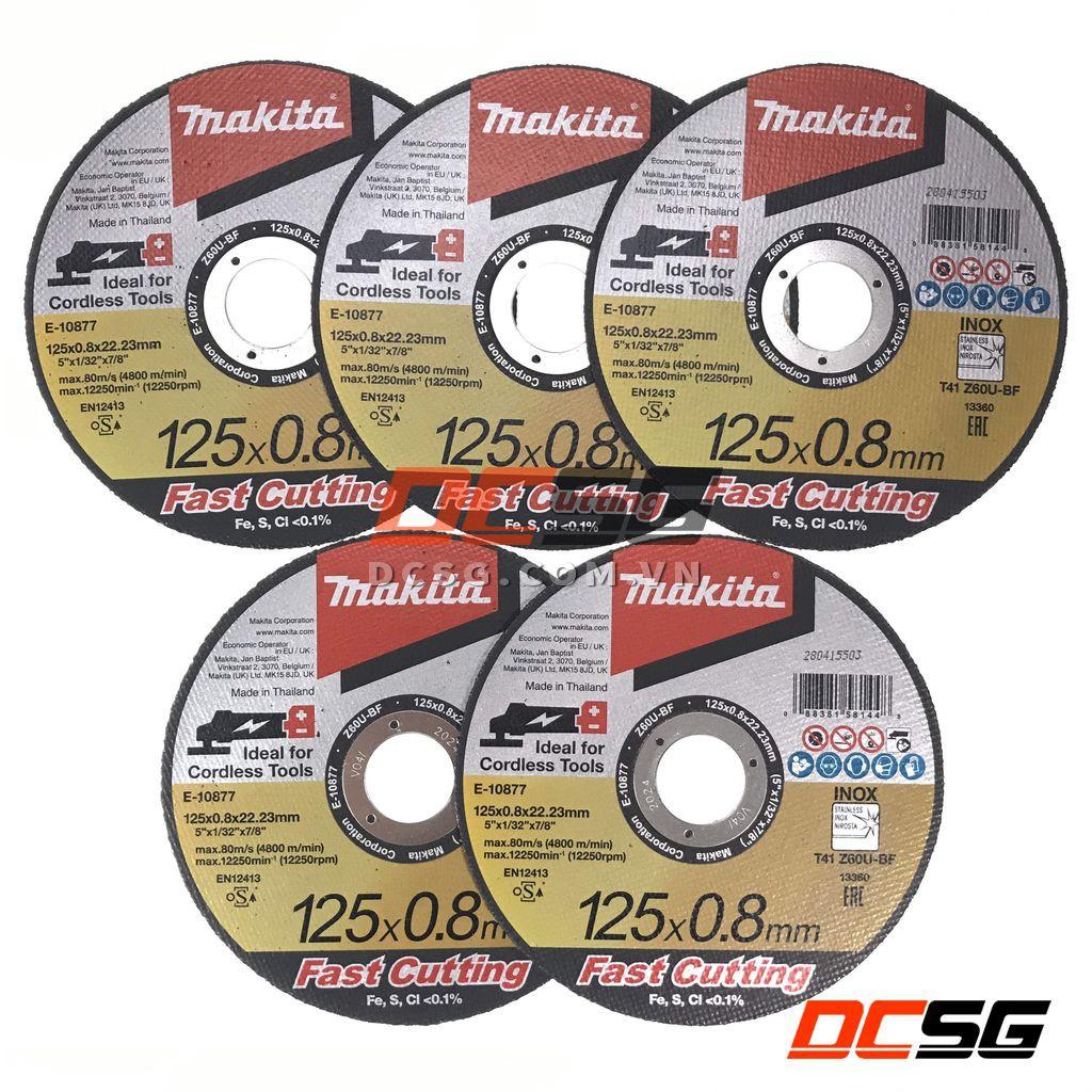 Đá cắt mỏng 100-125mm x 0.8mm Fast Cutting Makita | DCSG