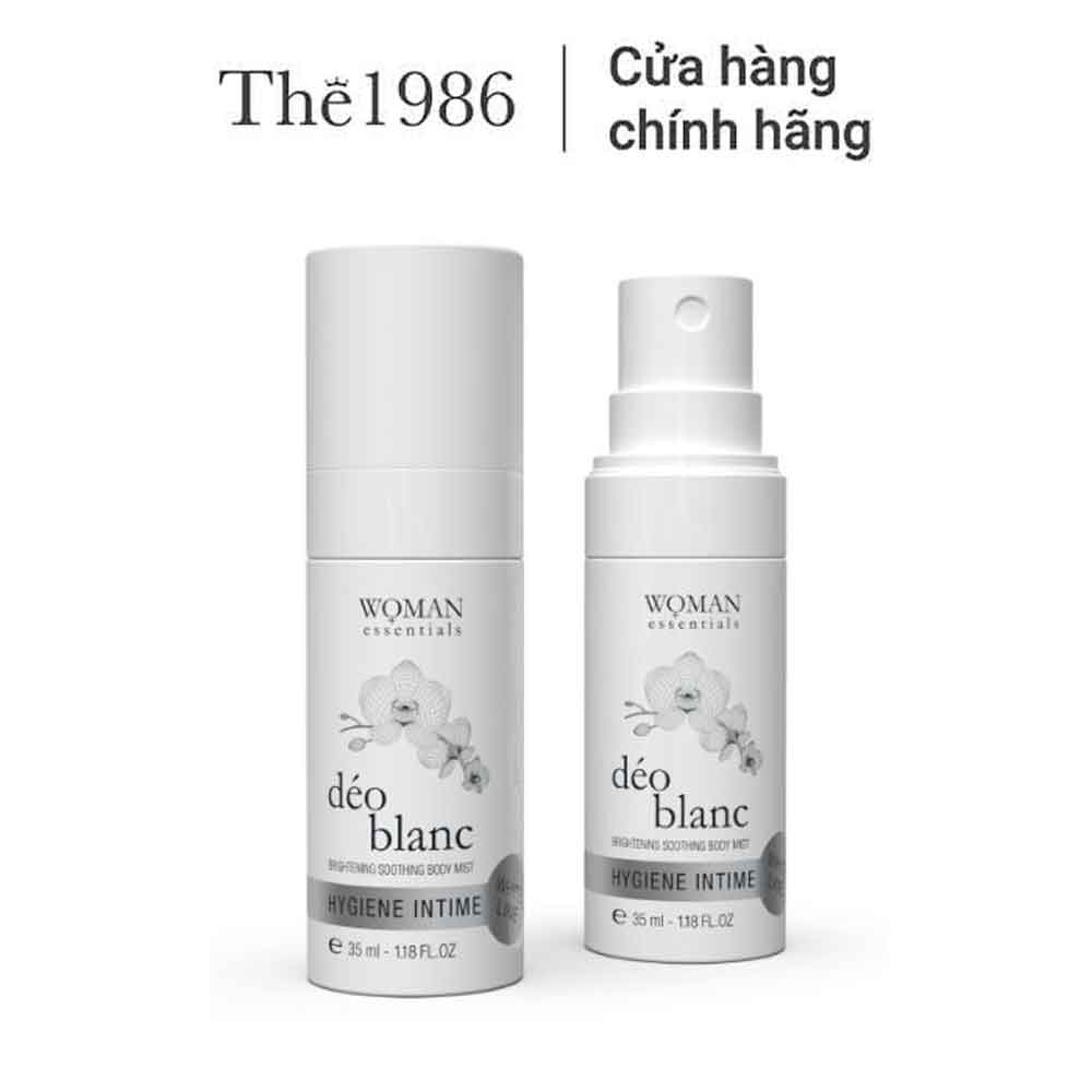 Xịt Khử Mùi, Làm Dịu Và Dưỡng Trắng Vùng V-Zone Déo Blanc - Woman Essentials