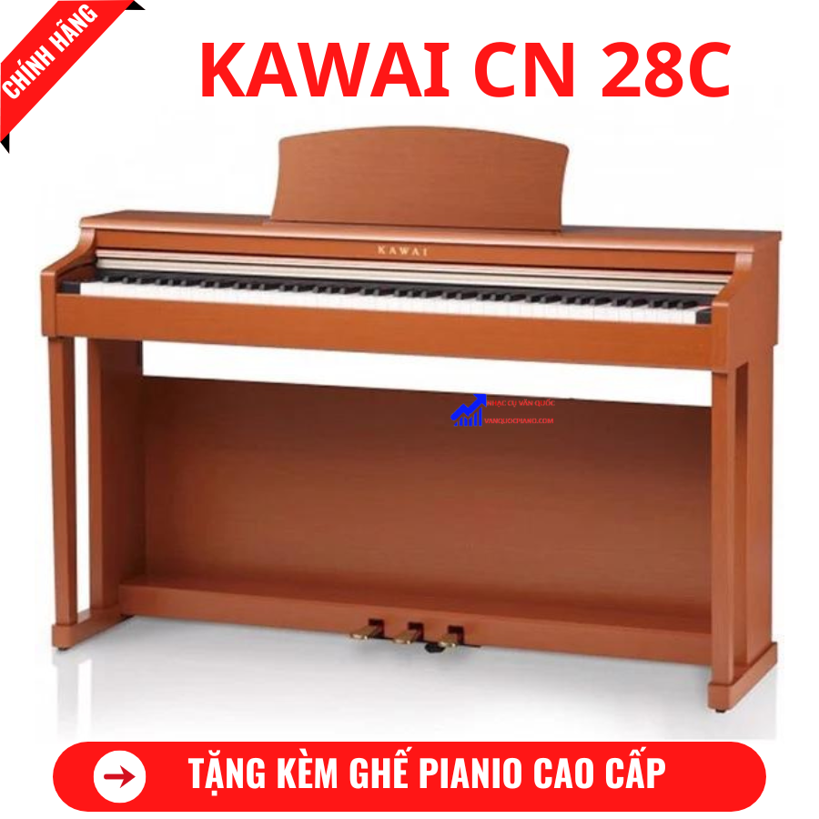 Đàn Piano Điện Kawai CN 28C + Tặng  Kèm Ghế Piano Cao Cấp+ Khăn Phủ Đàn