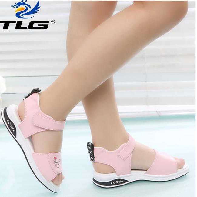 Sandal Hàn Quốc siêu dễ thương cho bé Đồ Da Thành Long TLG 20707