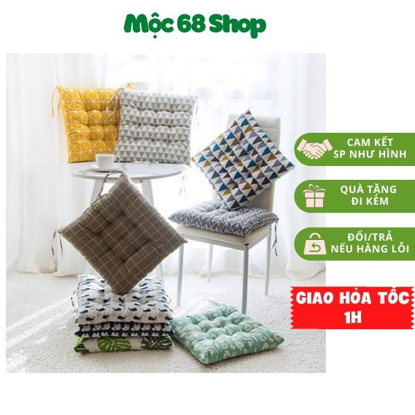 Nệm Ngồi Bệt, Đệm Ghế Văn Phòng, Ghế Café Trang Trí - Padded Seat Cushion