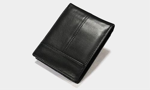 Ví nam da bò đơn giản BHM8064 Ví ngang