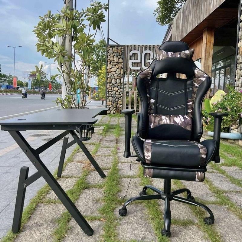 Ghế Gaming tặng kèm gối Masage FDW 7188- bản 2022 tay 3D chân thép đúc chịu lực 132kg ngả lưng 180° bảo hành 24 tháng