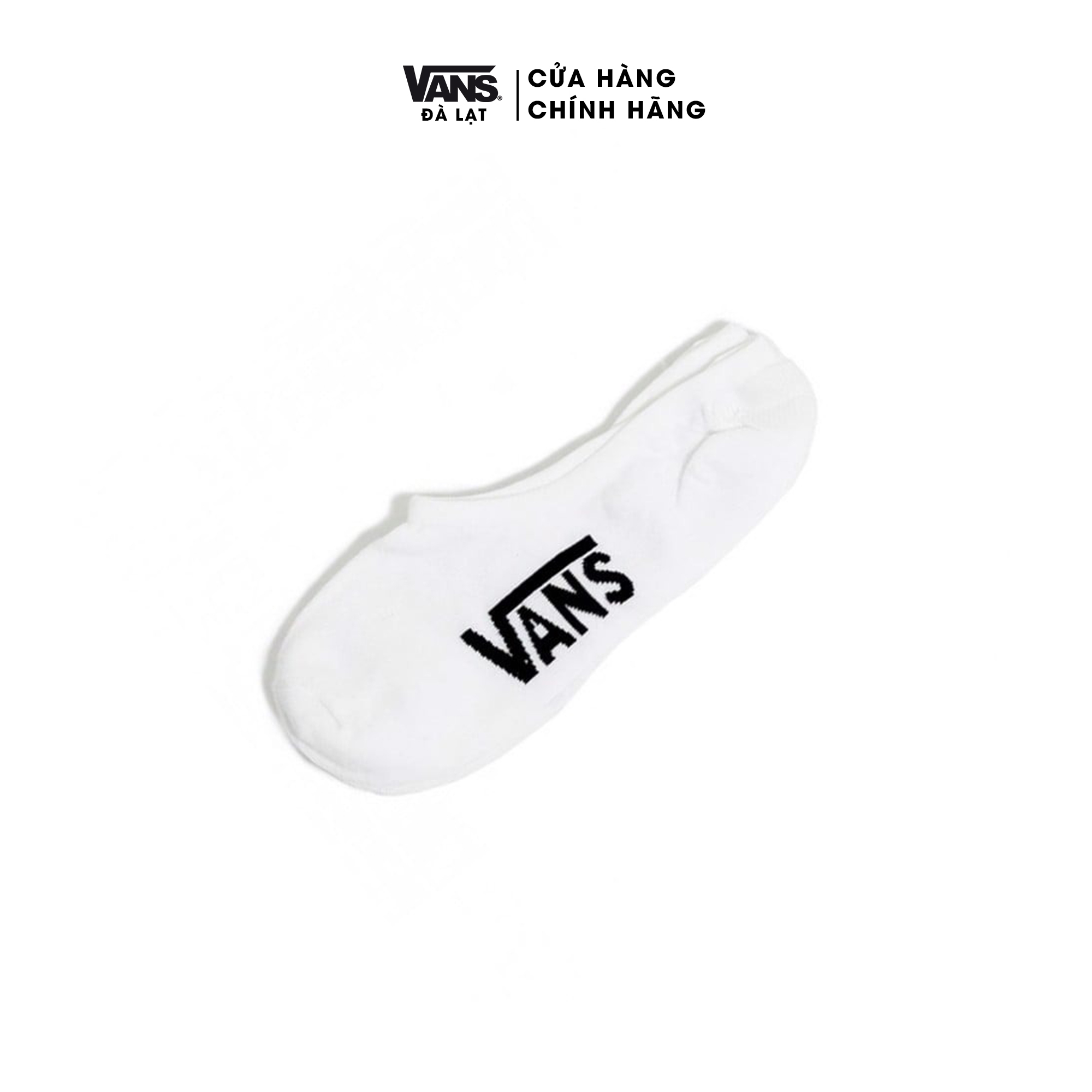 Tất Vans Classic Super No Show - VN0001QBYB2 Vớ cổ thấp cotton thấm hút tốt