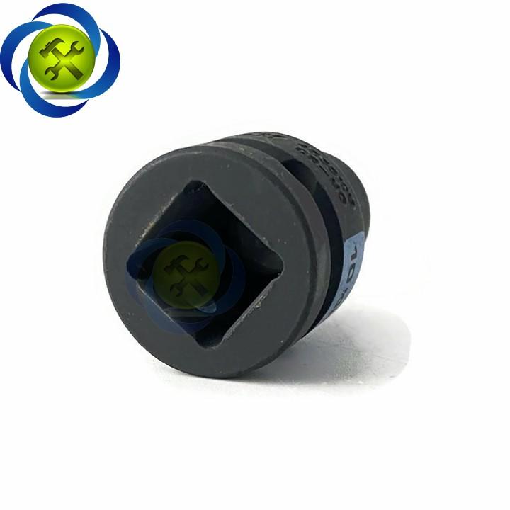 Tuýp 10mm 1/2 Kingtony 453510M loại ngắn 6 cạnh màu đen