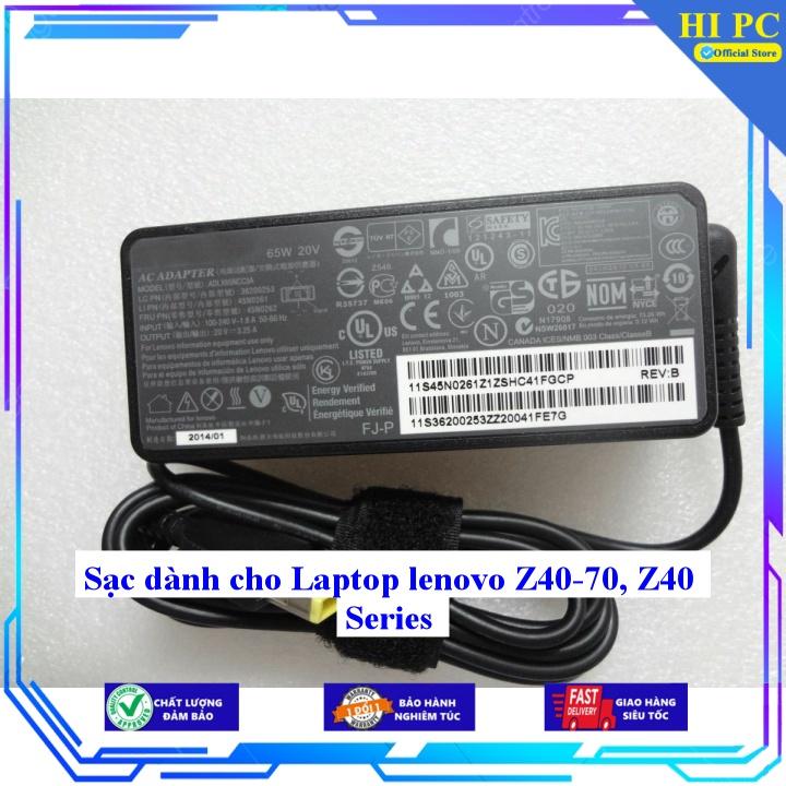 Sạc dành cho Laptop lenovo Z40-70 Z40 Series - Kèm Dây nguồn - Hàng Nhập Khẩu