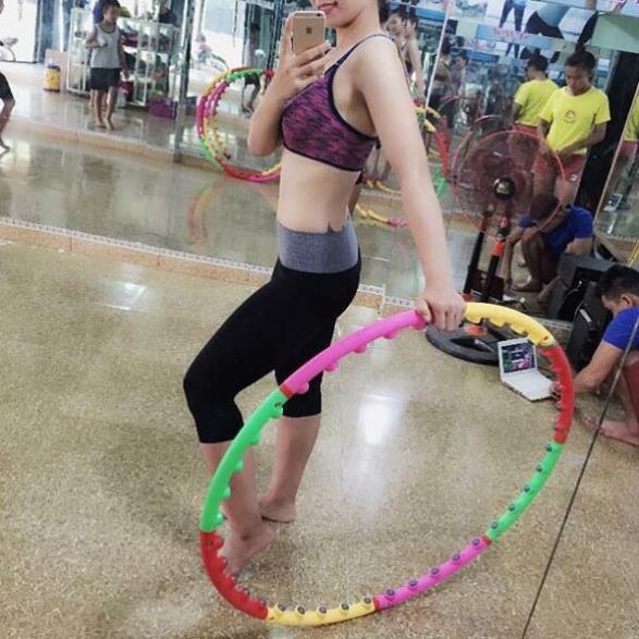 Vòng Lắc Giảm Eo Massage Hula Hoop Hàn Quốc