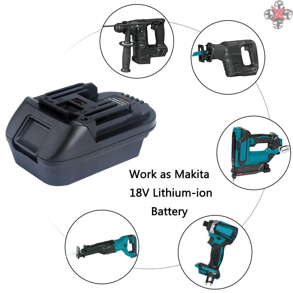 Dây Cáp Chuyển Đổi Nguồn Điện Top Dm18M Cho Makita 18v Lithium-Ion 18v Or Dewalt 20v Lithium-I