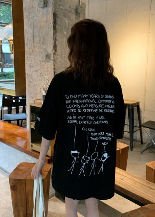 Áo thun nữ form rộng tay lỡ Unisex Freesize Don’t Hate cổ tròn thoáng mát Molly Urban