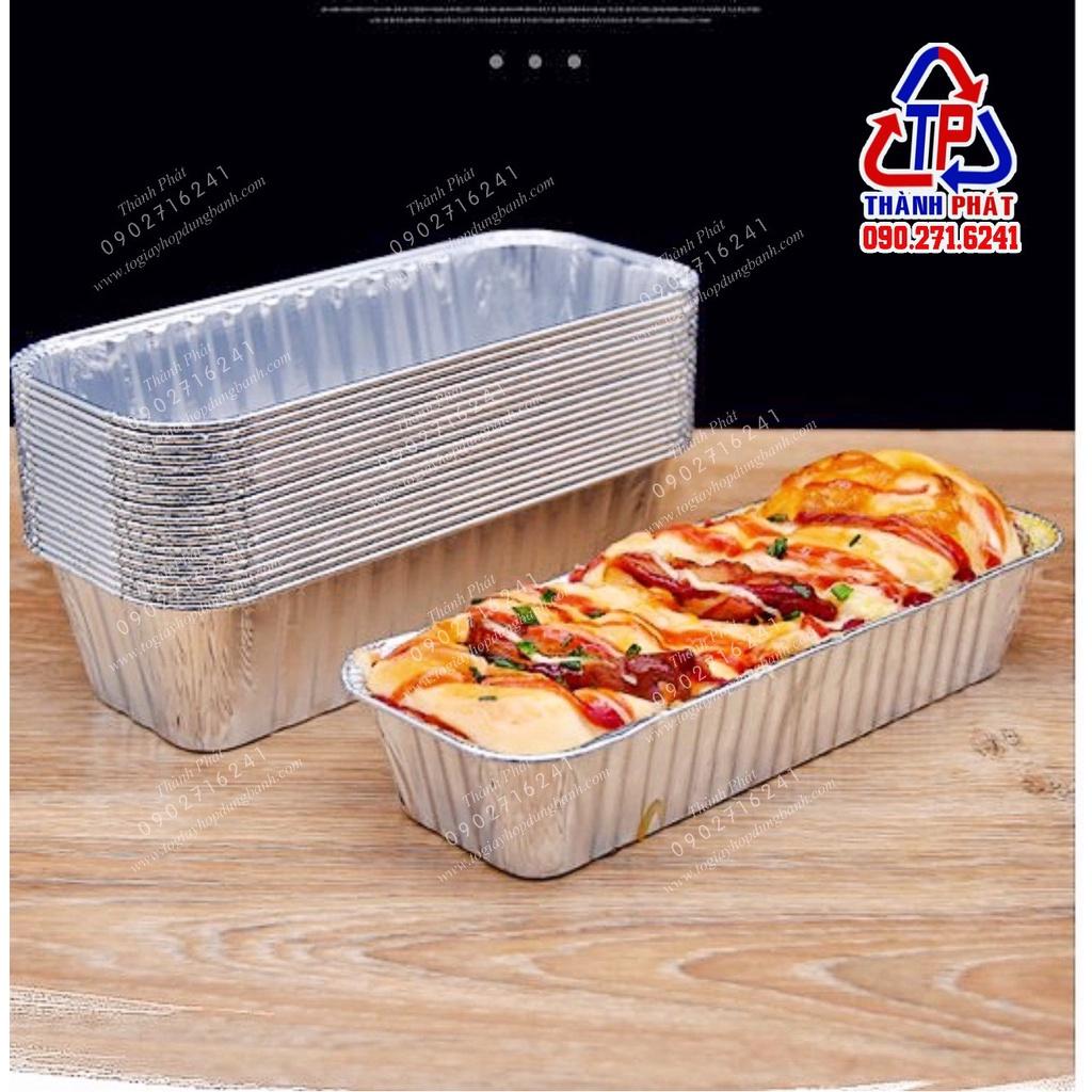 50 Đế bạc 3220 dùng nướng bánh ngọt, nướng bánh pizza, bông lan trứng muối dài