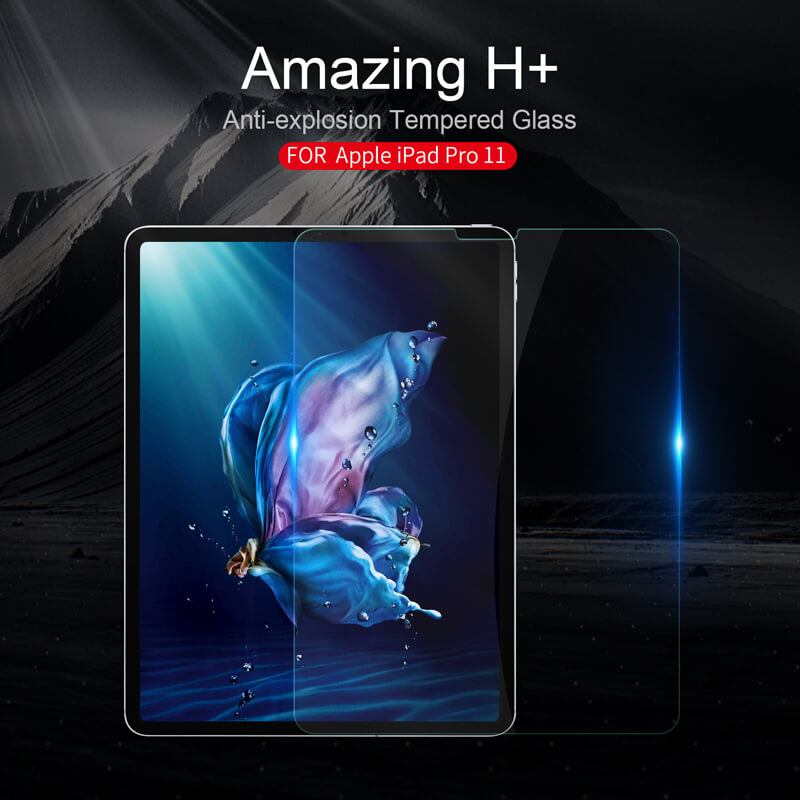 Kính cường lực Nillkin Amazing H+ cho iPad Pro 11 (2018) - Hàng chính hãng