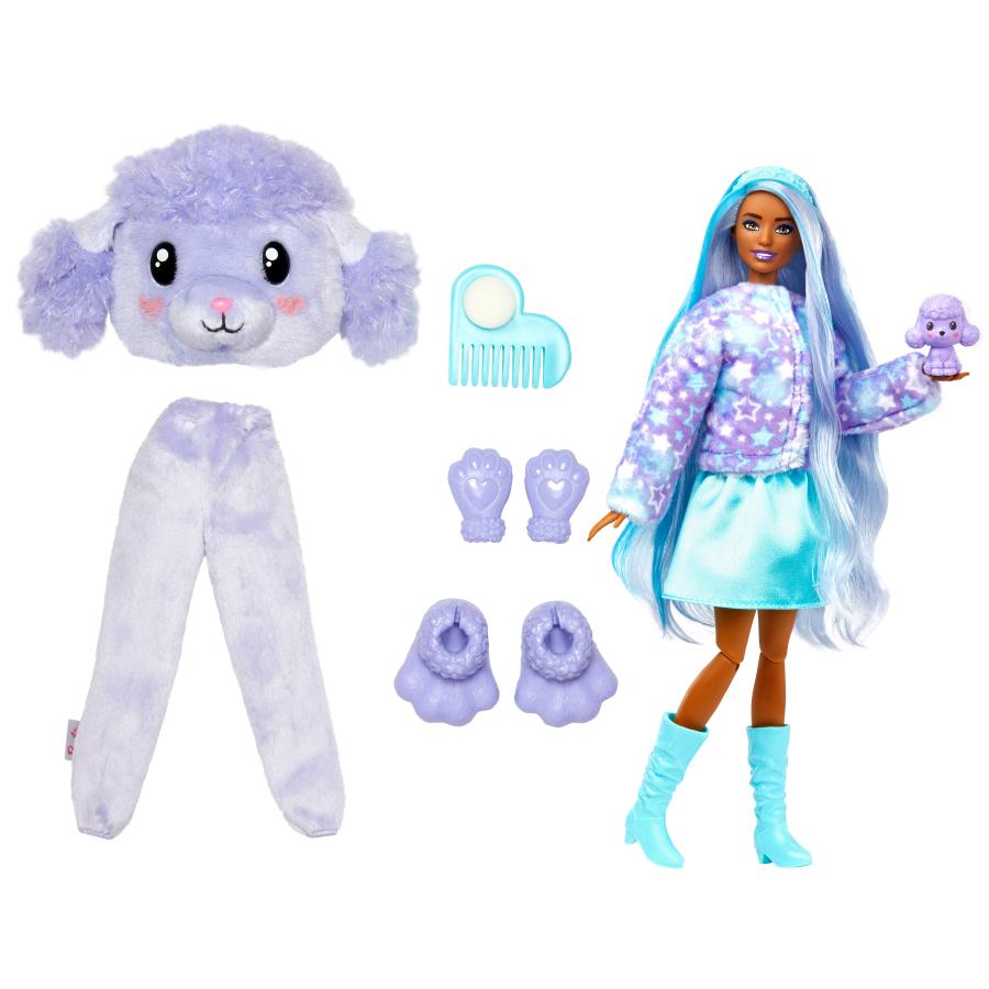 Đồ Chơi Búp Bê Barbie Cutie Reveal - Poodle BARBIE HKR05/HKR02