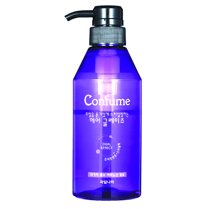 Gel vuốt tóc Confume Hair Glaze Hàn Quốc 400ml + Móc khóa