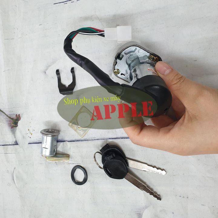 Bộ khóa điện xe dành cho Wave RS, Wave S100 đời 2006 đến 2016 - A2745