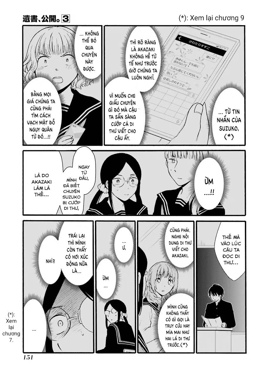 di thư trên bàn chapter 13 27