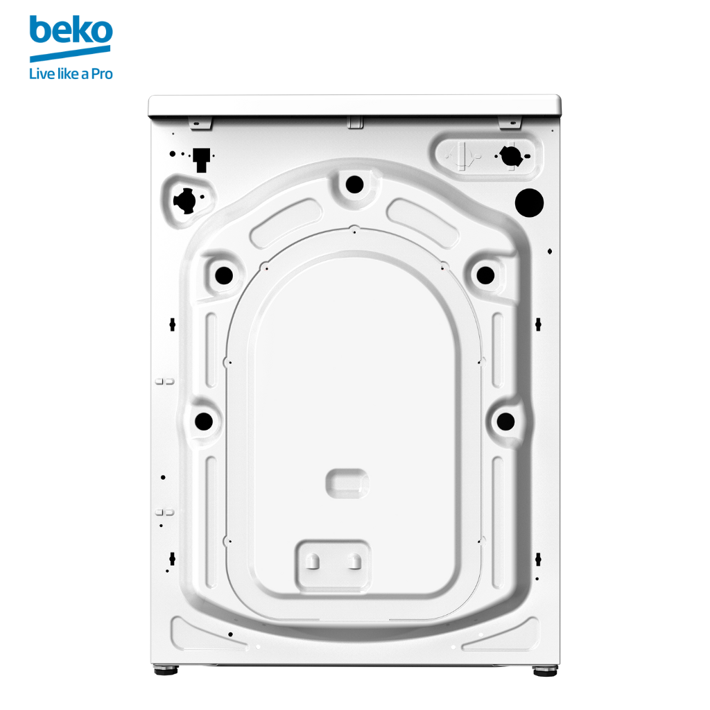 Máy Giặt Cửa Trước 10Kg Beko Chế Độ Giặt Hơi Nước, Tiết Kiệm Điện, Chống Nhăn Quần Áo - WCV10614XB0STW - Hàng Chính Hãng