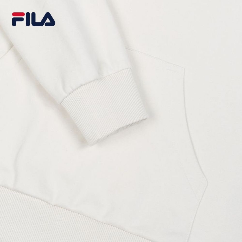 Áo thun hoodie tay dài có nón unisex Fila Basic Linea - FS2POB3102X