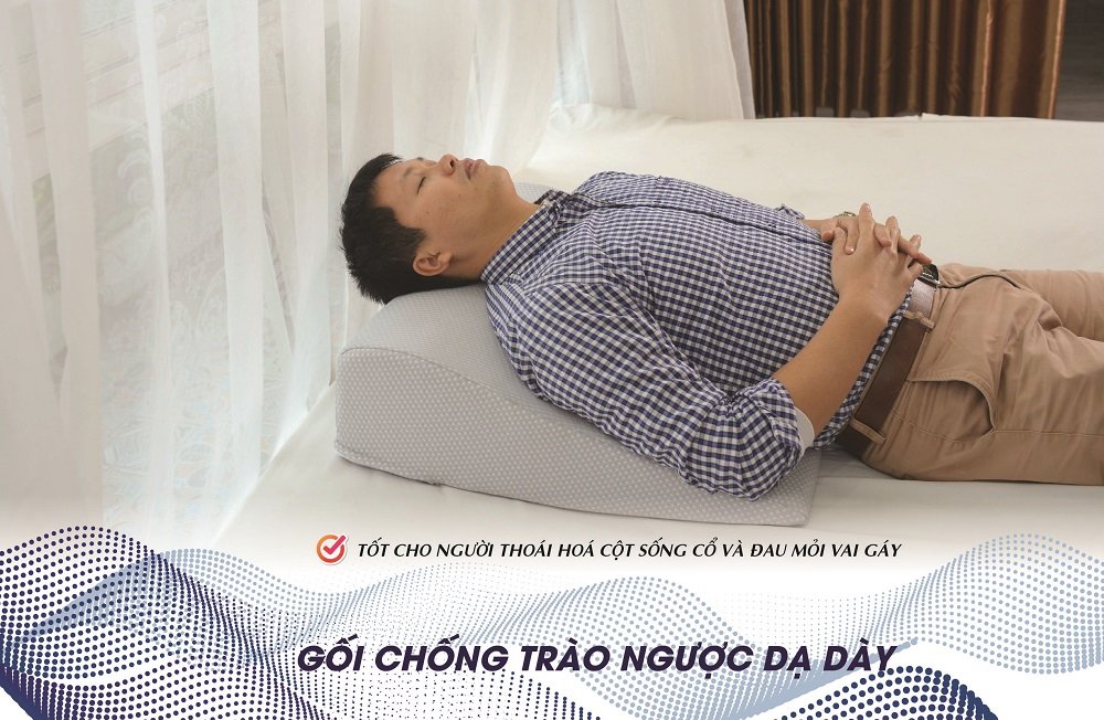 GỐI TRÀO NGƯỢC DẠ DÀY NGƯỜI LỚN YOROKOBI, KÍCH THƯỚC CAO 69*60*18CM (Bo tròn), THÍCH HỢP VỚI NGƯỜI BỊ TRÀO NGƯỢC ACID, Ợ CHUA, THOÁI HÓA CỘT SỐNG CỔ, HÀNG THƯƠNG HIỆU