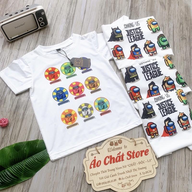 Áo thun bé trai hình Among Us đẹp | Áo Among Us mẫu mới vải đẹp AU25 | Áo Chất Store