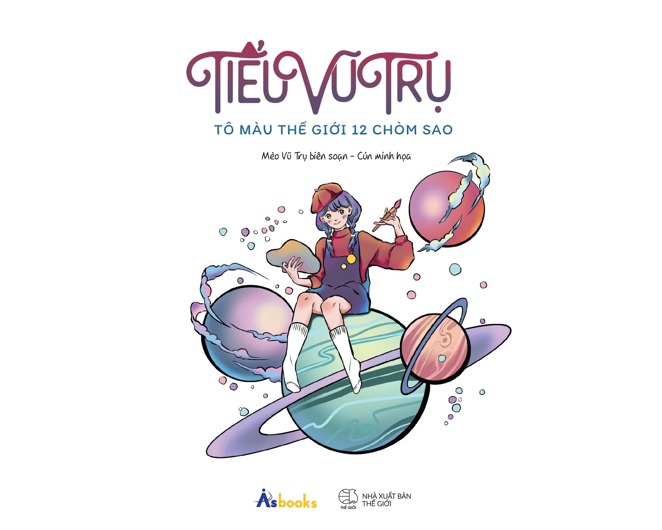 Sách Tiểu Vũ Trụ - Tô Màu Thế Giới 12 Chòm Sao
