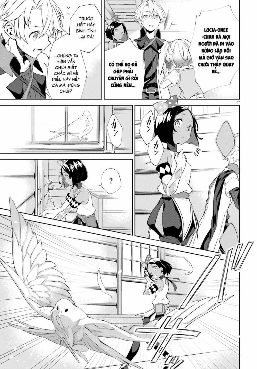 kagami no mukou no saihate toshokan: kou no yuusha to itsuwari no maou chapter 4 9