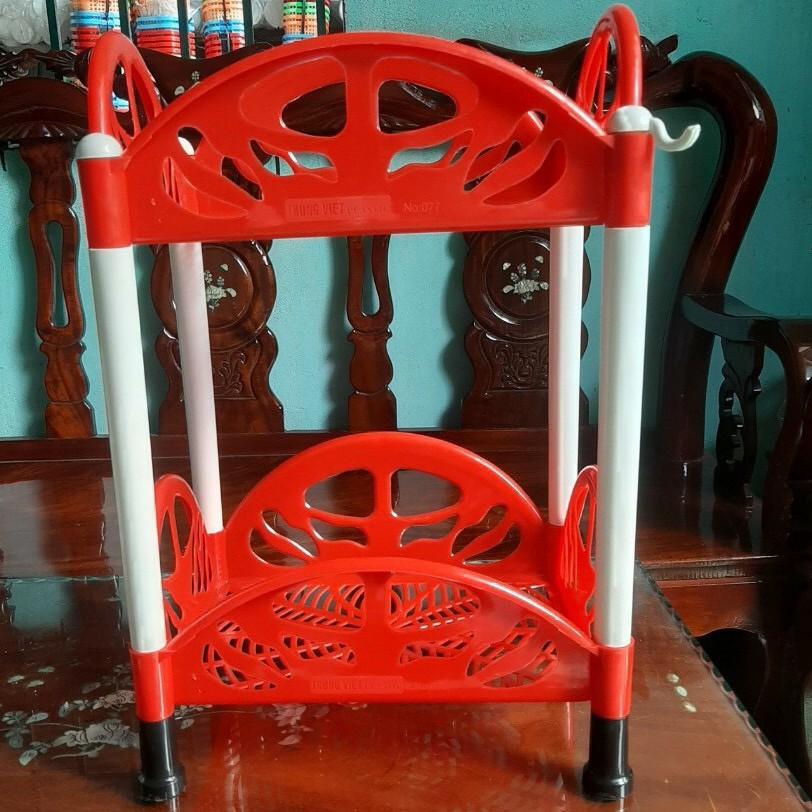 Kệ Để Đồ Đa Năng 2 Tầng Nhựa kt 32 x 23 x 48cm, kệ đa năng inbox chọn màu