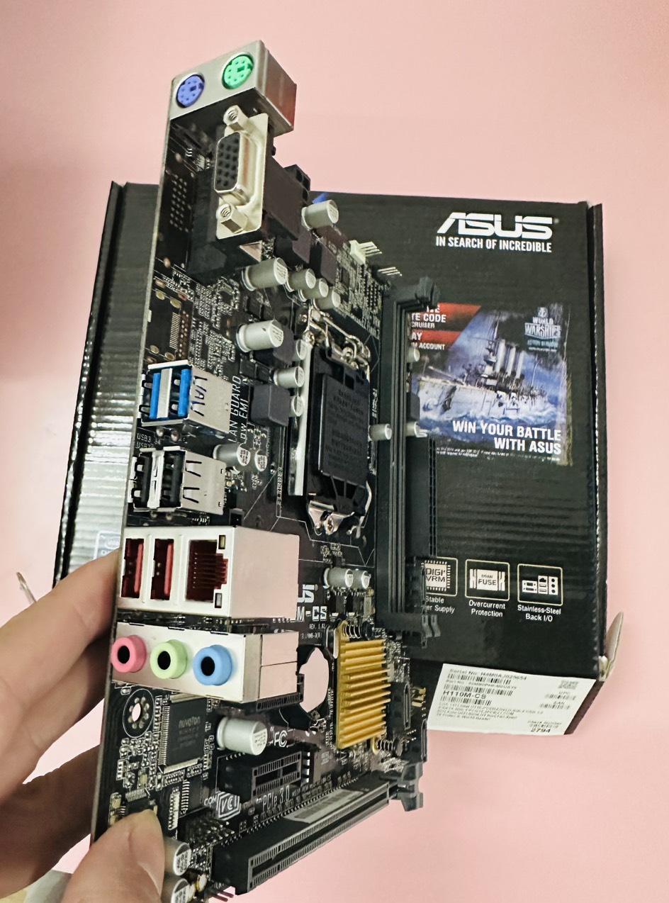 Bo Mạch Chủ (Mainboard) ASUS H110M-CS - HÀNG CHÍNH HÃNG