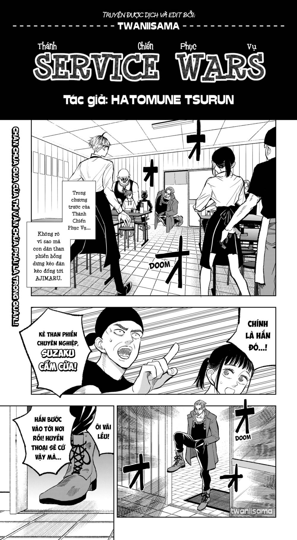 service wars - thánh chiến phục vụ chapter 5 1