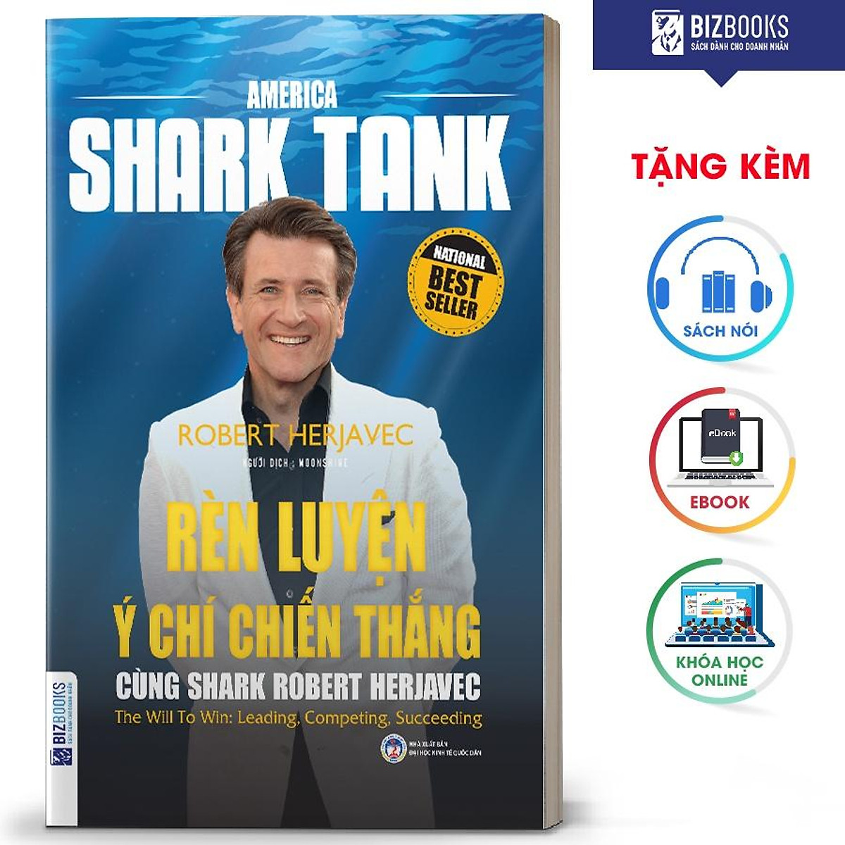 BIZBOOKS – Sách America Shark: Rèn Luyện Ý Chí Chiến Thắng Cùng Shark Robert Herjavec - MinhAnBooks