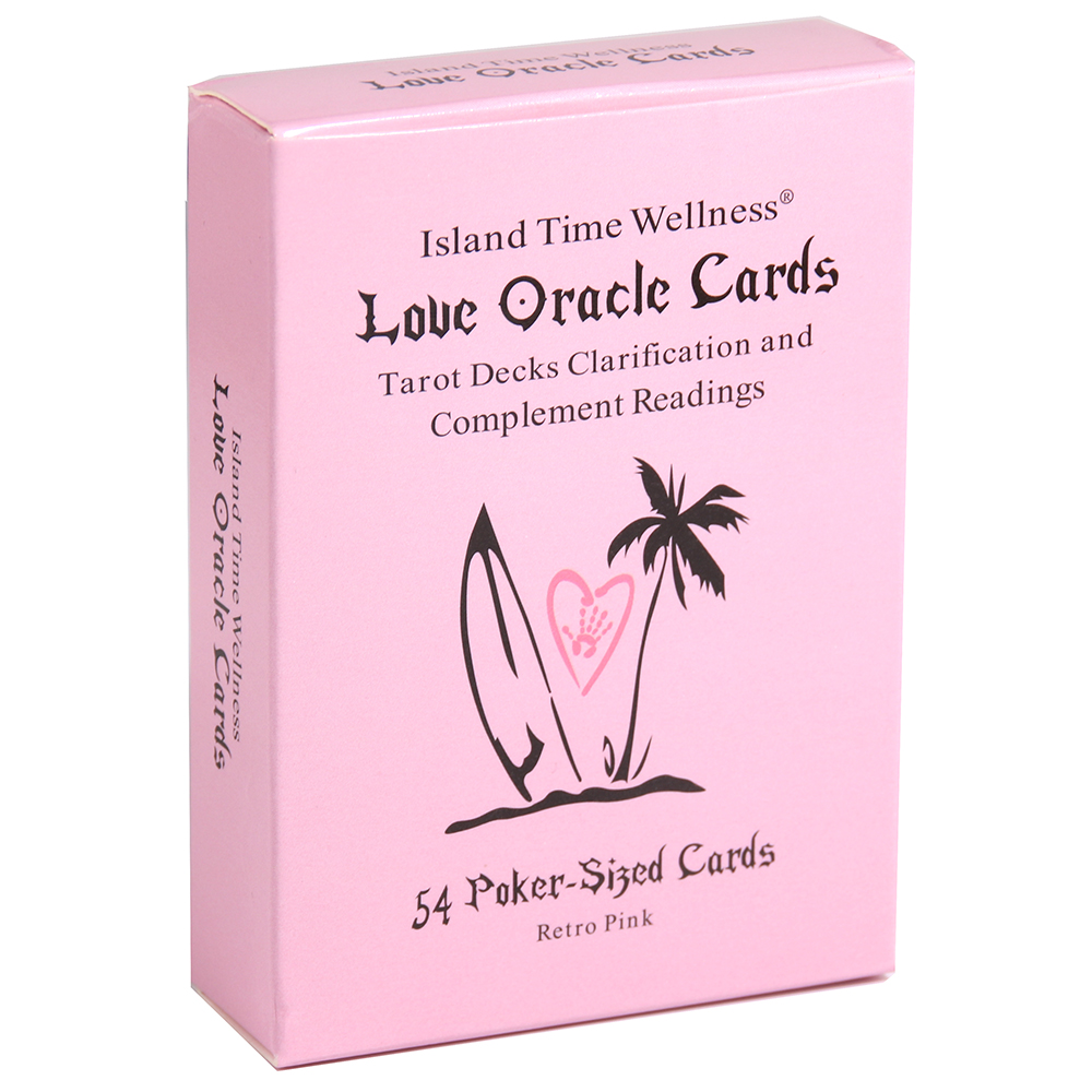 Bộ Tarot Island Time Wellness Love Oracle Cards Tarot Decks